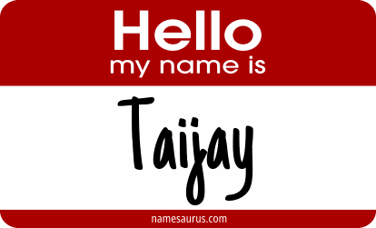 Hello my name is Taijay png download