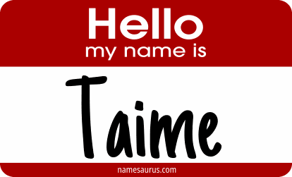 Hello my name is Taime png download