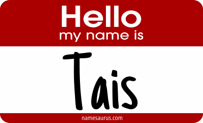 Hello my name is Tais png download