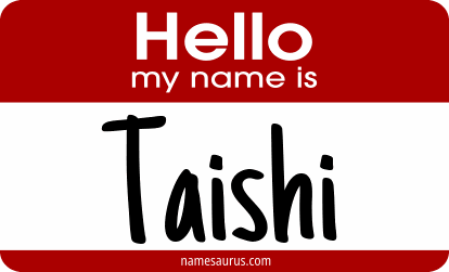 Hello my name is Taishi png download