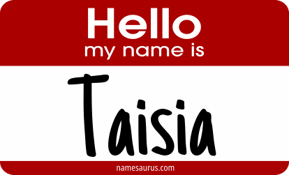 Hello my name is Taisia png download