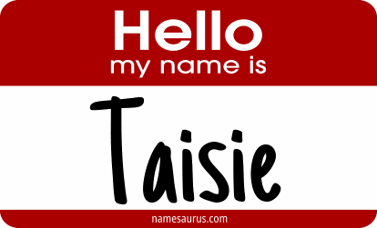 Hello my name is Taisie png download
