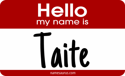 Hello my name is Taite png download