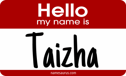 Hello my name is Taizha png download