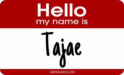 Hello my name is Tajae png download