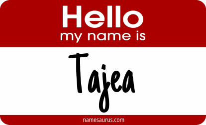 Hello my name is Tajea png download