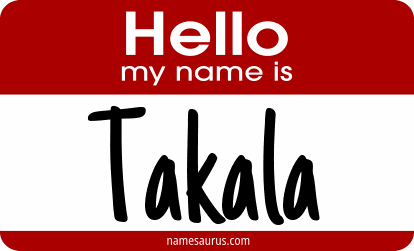 Hello my name is Takala png download