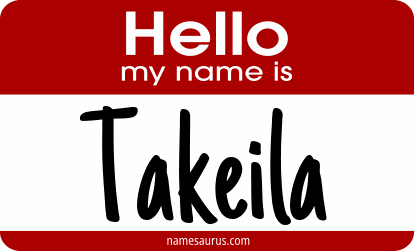 Hello my name is Takeila png download