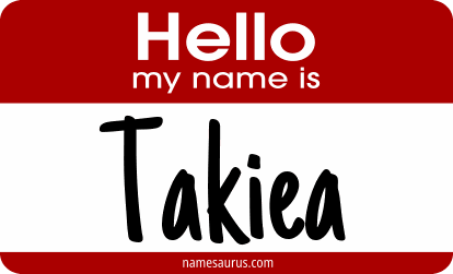 Hello my name is Takiea png download