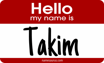 Hello my name is Takim png download