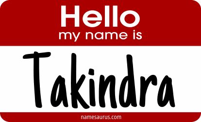 Hello my name is Takindra png download