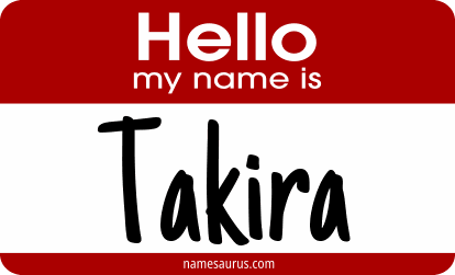 Hello my name is Takira png download