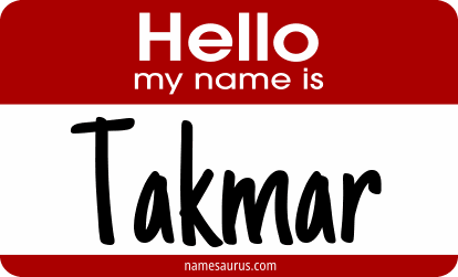 Hello my name is Takmar png download