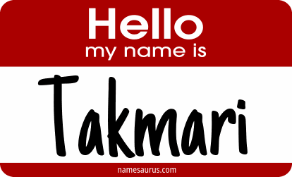 Hello my name is Takmari png download