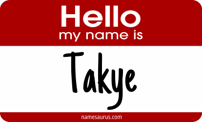 Hello my name is Takye png download