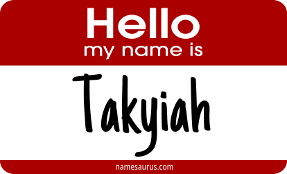 Hello my name is Takyiah png download