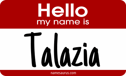 Hello my name is Talazia png download