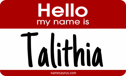 Hello my name is Talithia png download