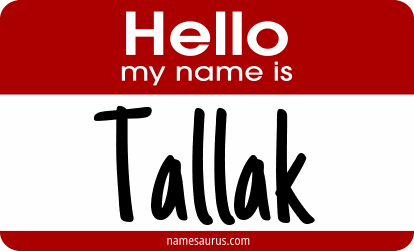 Hello my name is Tallak png download