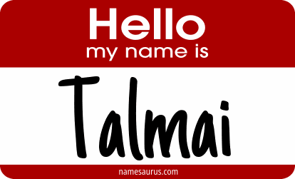 Hello my name is Talmai png download