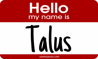 Hello my name is Talus png download