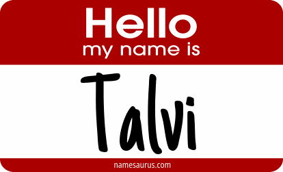 Hello my name is Talvi png download