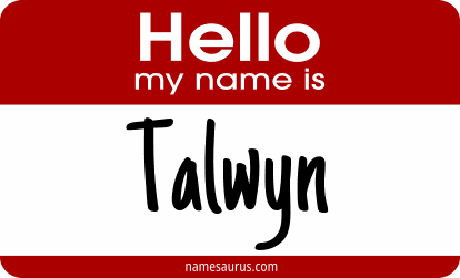 Hello my name is Talwyn png download