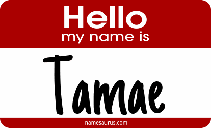 Hello my name is Tamae png download