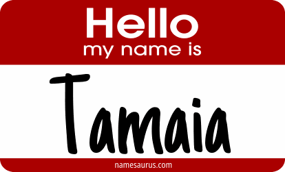 Hello my name is Tamaia png download