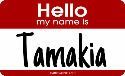Hello my name is Tamakia png download