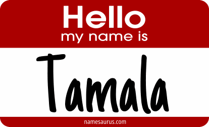 Hello my name is Tamala png download
