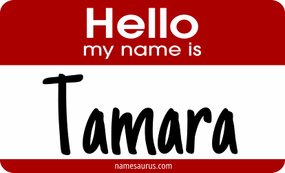 Hello my name is Tamara png download