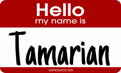 Hello my name is Tamarian png download
