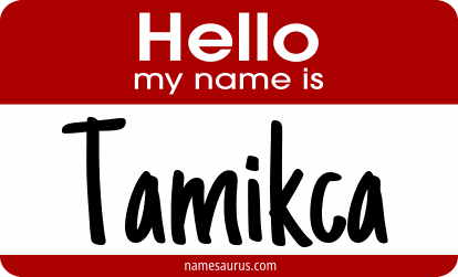 Hello my name is Tamikca png download