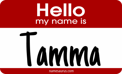 Hello my name is Tamma png download