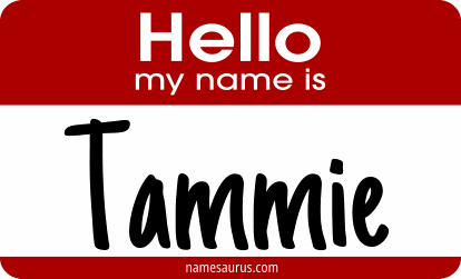 Hello my name is Tammie png download