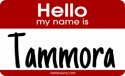 Hello my name is Tammora png download