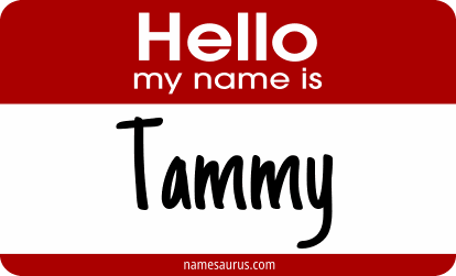 Hello my name is Tammy png download