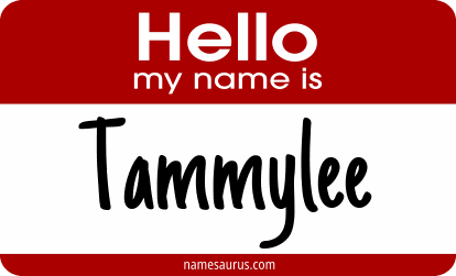 Hello my name is Tammylee png download