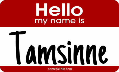 Hello my name is Tamsinne png download
