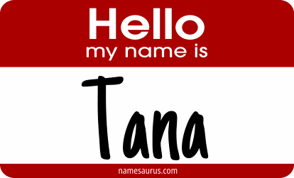 Hello my name is Tana png download