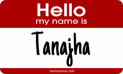 Hello my name is Tanajha png download