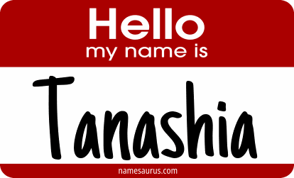 Hello my name is Tanashia png download