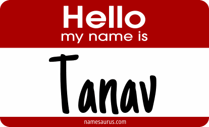 Hello my name is Tanav png download