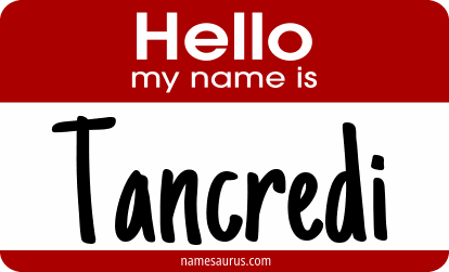 Hello my name is Tancredi png download
