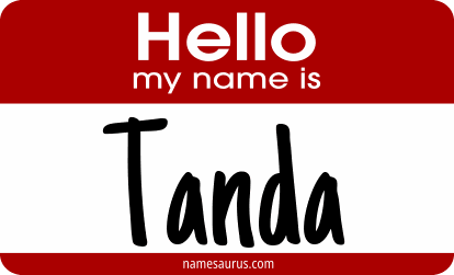 Hello my name is Tanda png download