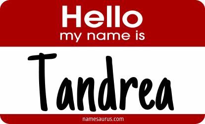 Hello my name is Tandrea png download