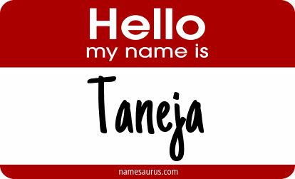 Hello my name is Taneja png download