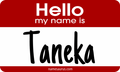 Hello my name is Taneka png download