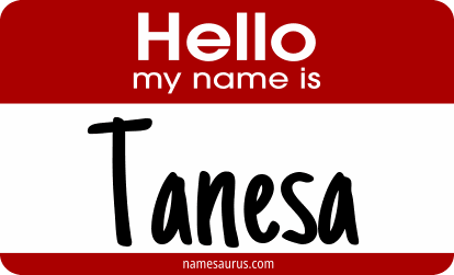 Hello my name is Tanesa png download
